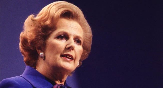 Margaret Thatcher and the end of apartheid