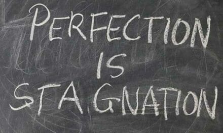 Perfectionism is a form of theft