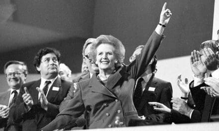 Thatcher didn’t blink in defence of the Falklands 40 years ago