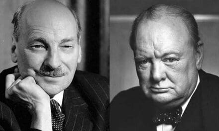 Attlee and Churchill: bound together in war and peace