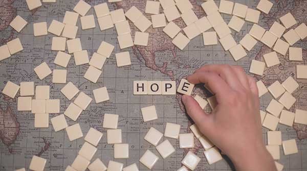 Finding hope in a world engulfed by despair
